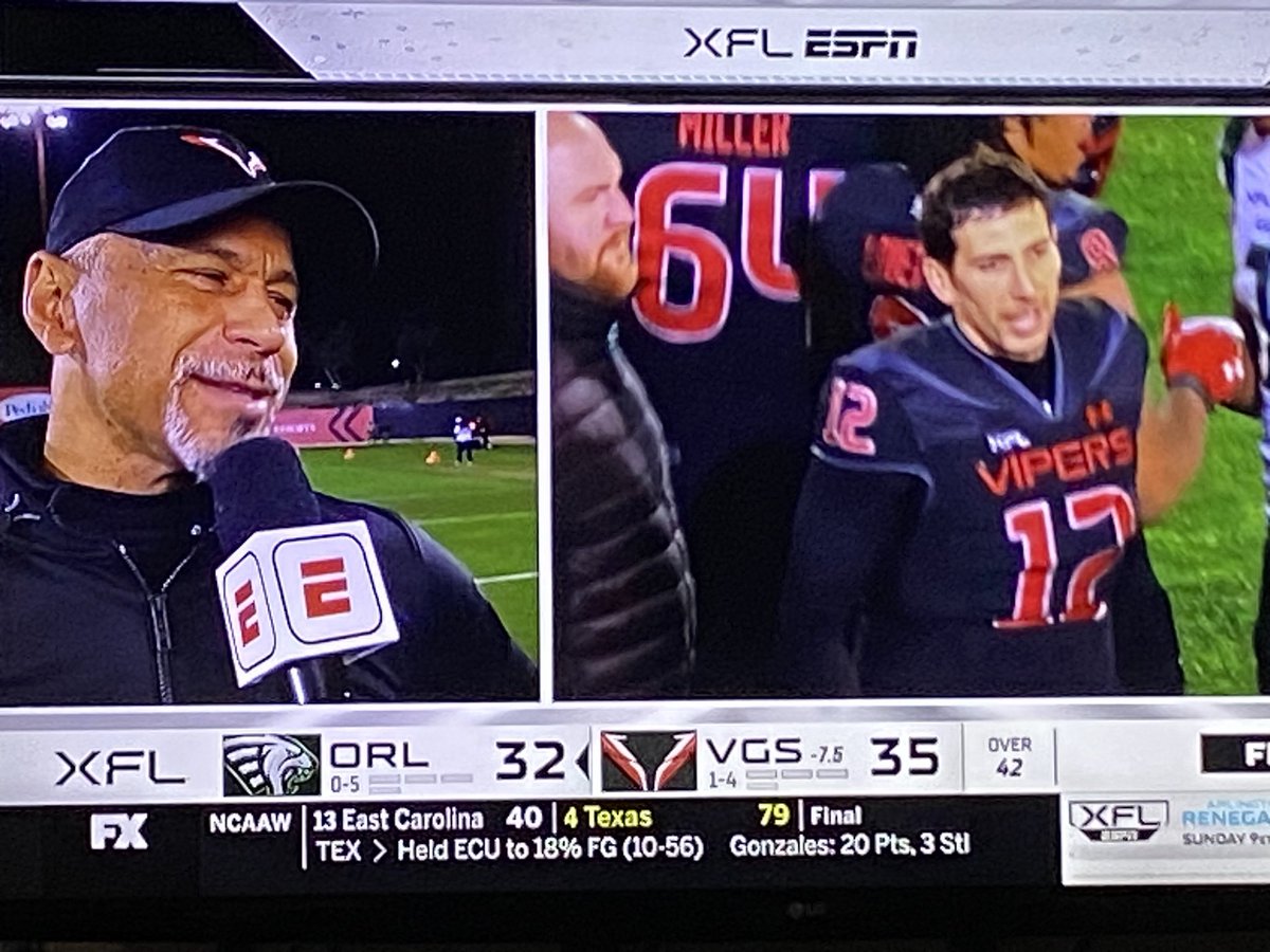 FireAndIceOmid's tweet photo. Vipers Finallly Get Their Win!!!!
Congrats @XFLVipers! π€β€οΈπ
Now can we please win more games so we can get a decent record?
#Vipers #VegasVipers #XFL #ORLvsVGS https://t.co/JXZjEPw0X3
