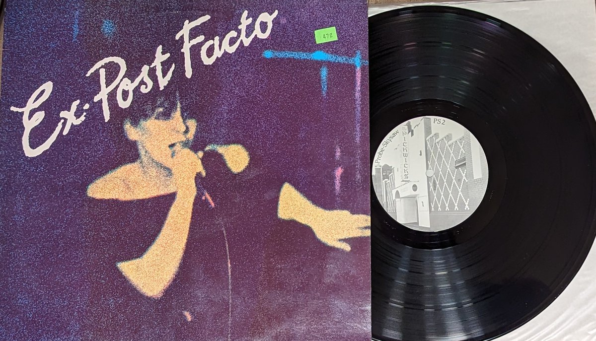 ArdeeCarrickLPs's tweet photo. I bought this interesting LP in a record shop in LA last week, #ExPostFacto recorded live at #MrPickwicks #Liverpool on April 25th. #1984 Can't believe I did not know this band in the #1980s. Has anyone any info on this band or the venue?  #vinylrecords Really like this album. https://t.co/2psaB6Zyg6