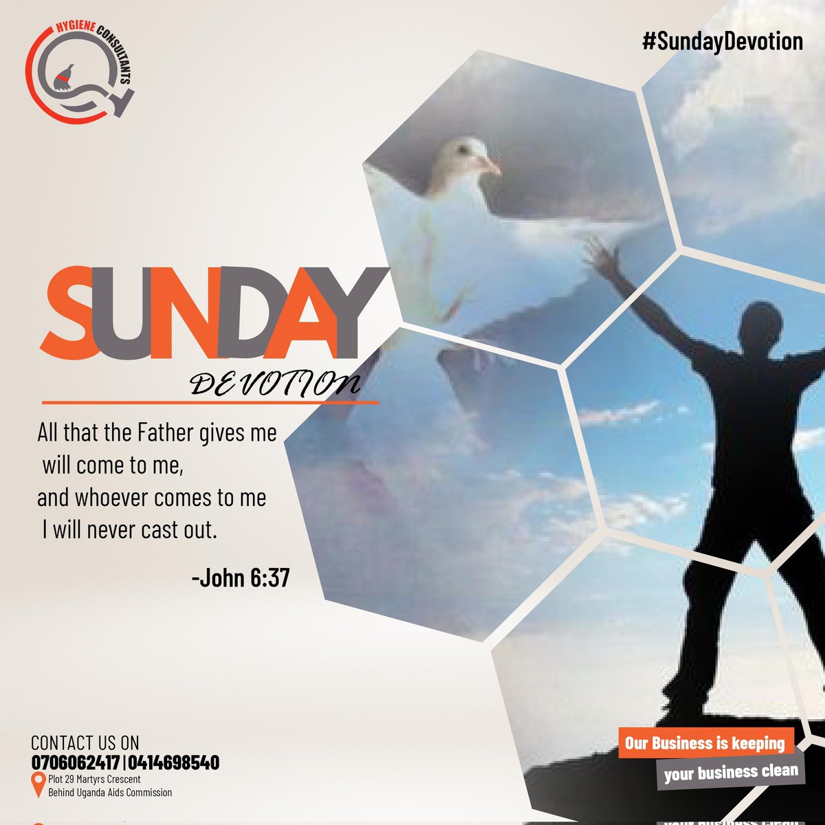 To all our esteemed  customers, have a blessed Sunday.
#SundayDevotion