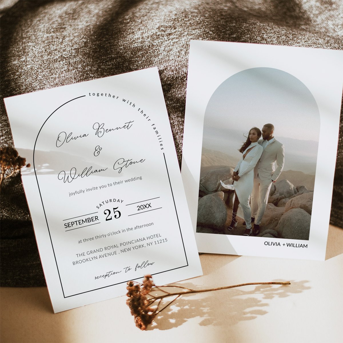 DiyPrintablesCo's tweet photo. Looking for a Unique and Chic Arch Frame Photo Wedding Invitation Design? Our Minimal Elegant Calligraphy Script Wedding Invitation Template is a Must-See! #WeddingTemplates #PrintableWeddingInvitations #DigitalDownload #EtsyShop https://t.co/TxCerDlns7