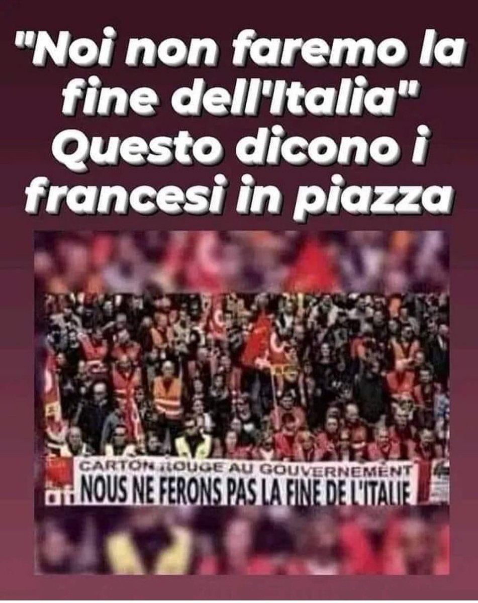 saluti37's tweet photo. VIVA LA FRANCIA  E I FRANCESI che stanno mostrando al mondo come si lotta per la propria libertà.  Lottano consapevoli che i principi della #Rivoluzione sono condivisi da tutto il popolo.  Italiani IMPARATE!
#manif18mars 
#MacronDestitution 
#parig https://t.co/j3Vu6o3mbv