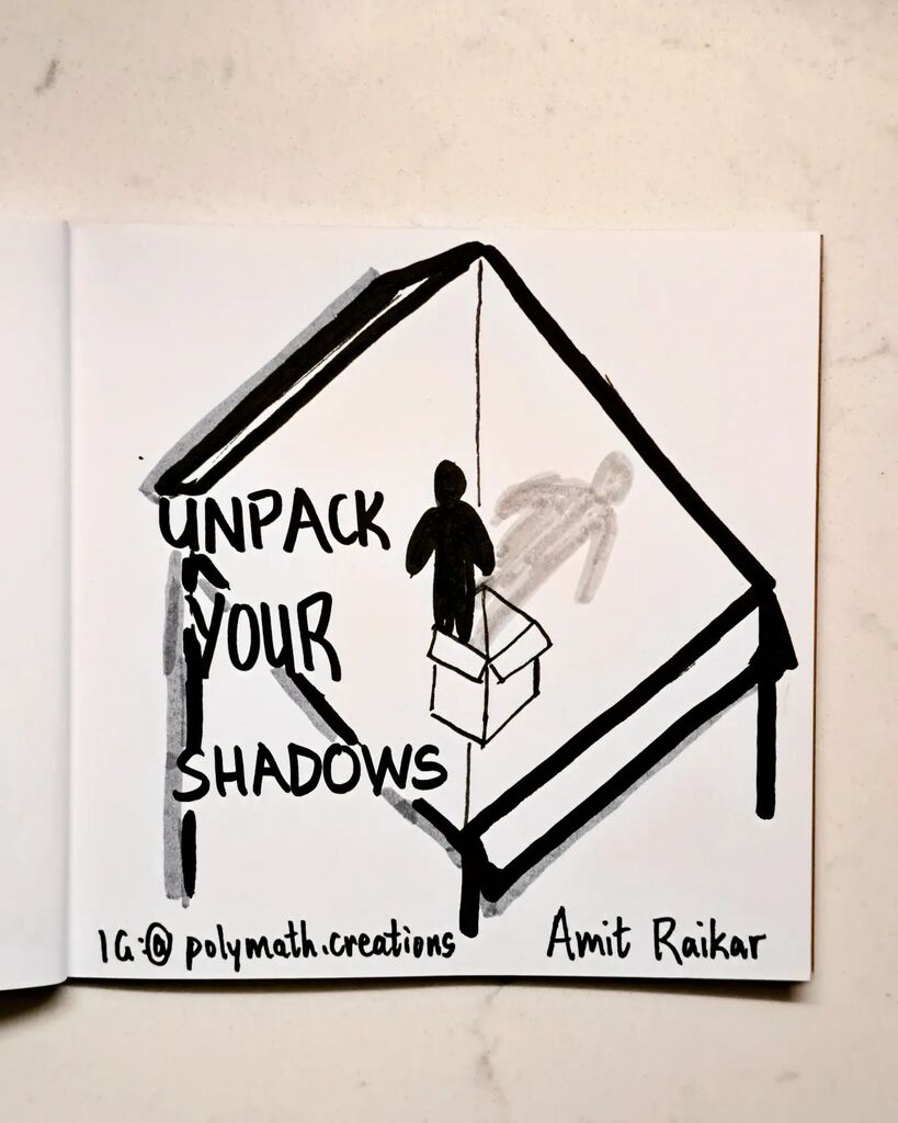 lifunfe's tweet photo. Unpack your shadows.
Through diligence and patience.
Unfortunately, it rarely happens on its own.
-
#growth #wisdom #shadow #shadowwork #courage #fear #art #artist #doodle #sketch #sketchnotes #visualthinking #visualpractitioner https://t.co/OgEhjUungT https://t.co/FFhBYX3ASX