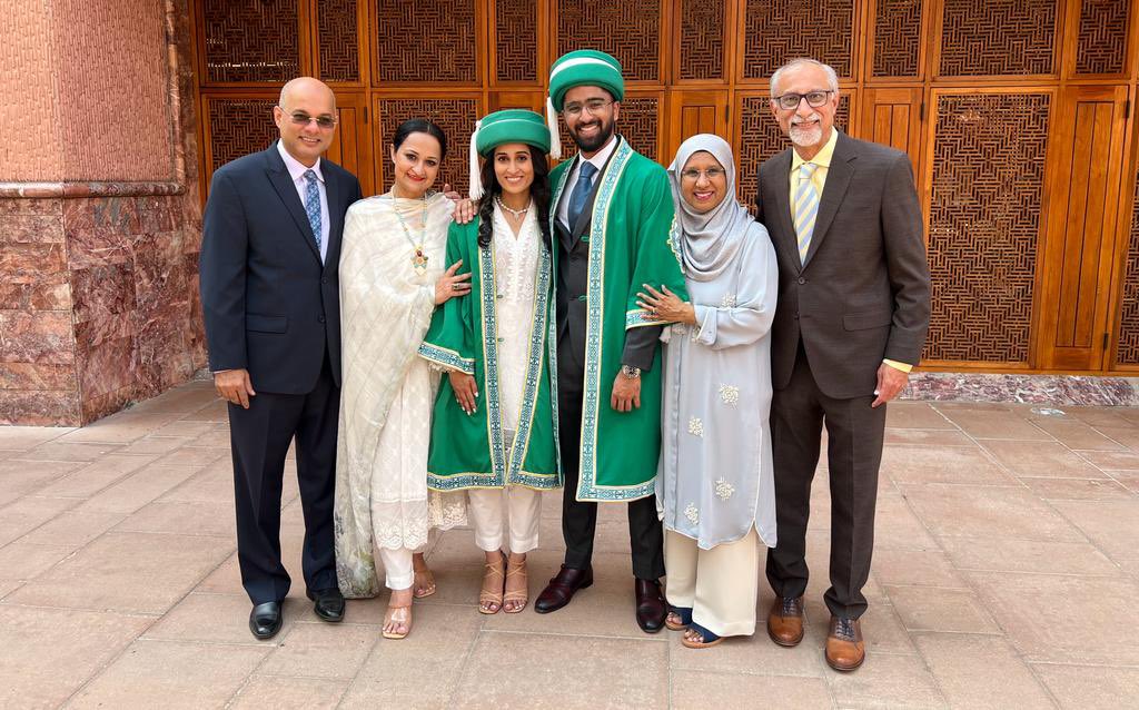 Masooma Rana (@masoomarana_) on Twitter photo Introducing Dr. Masooma Shifa Rana 🩺 So surreal to think that these 5 years have flown by! Blessed to have my husband and National Valedictorian <a href="/HumzaThobani/">Humza Thobani, MBBS</a>, graduating by my side ❤️#AKUOnwards #40YearsOfAKU Introducing Dr. Masooma Shifa Rana 🩺 So surreal to think that these 5 years have flown by! Blessed to have my husband and National Valedictorian <a href="/HumzaThobani/">Humza Thobani, MBBS</a>, graduating by my side ❤️#AKUOnwards #40YearsOfAKU
