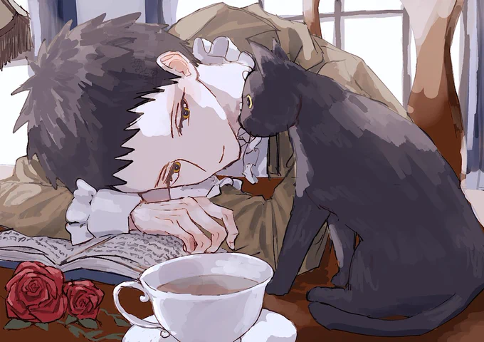 #三億アカウントの中から私を発掘してください主に洋風な創作を描いています 