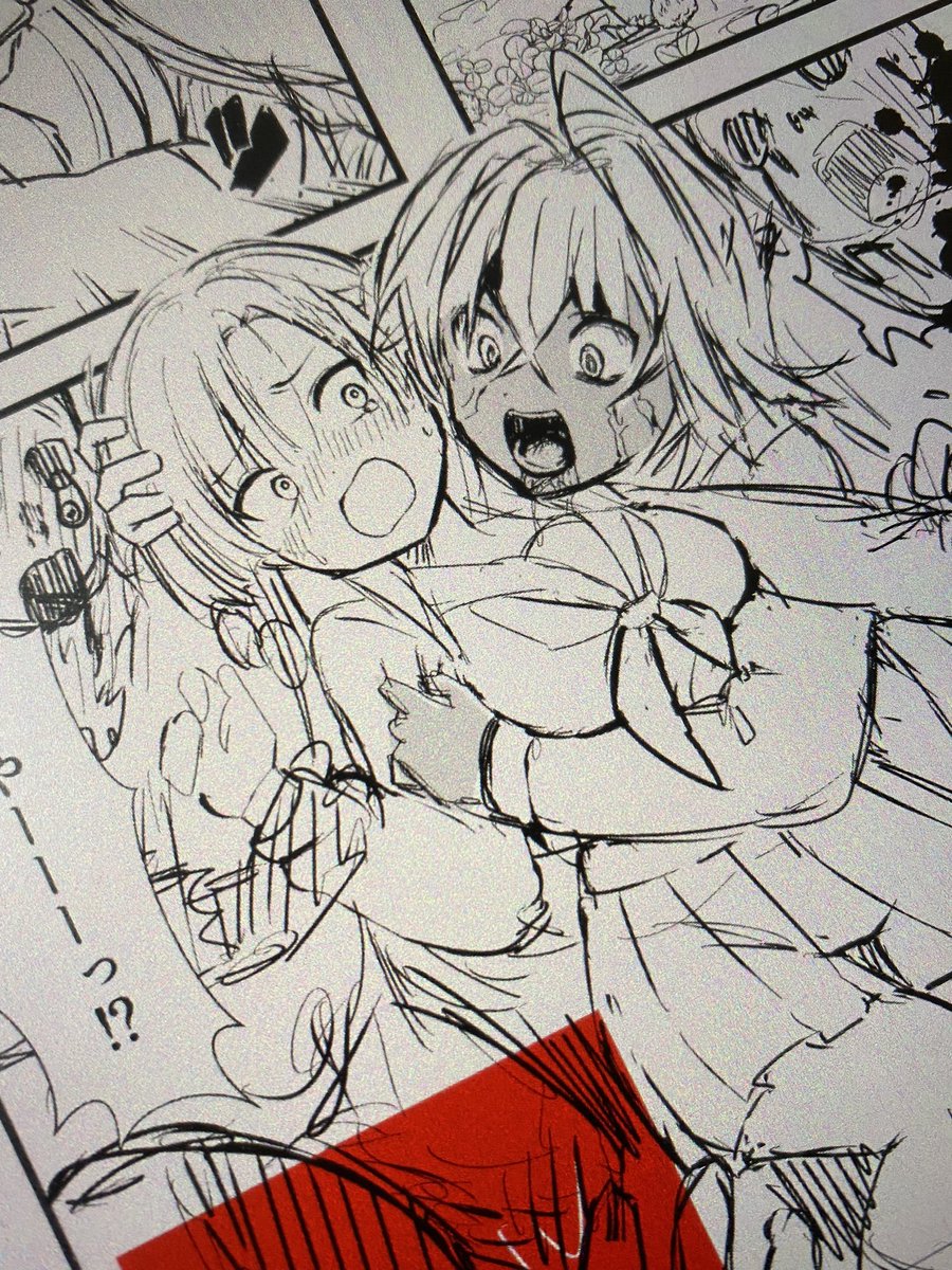 ちみどろ3話下書きおけおけもらえたので清書! 