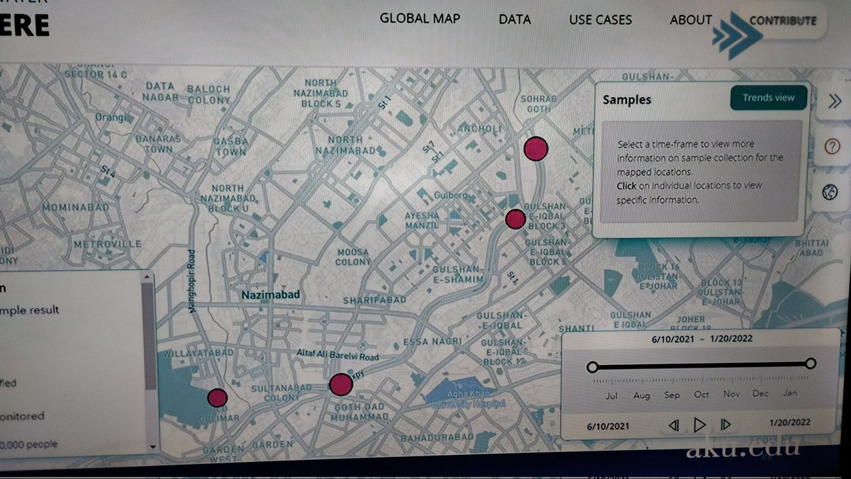 Dr. <a href="/imran_nisar/">M Imran Nisar</a> presented his research 
to evaluate the feasibility of a faster way to detect new cases of Covid-19 in Karachi  from sewage surveillance that helped policy makers get ahead of the virus and took more effective measures to curb cases.
#ResearchShowcase #AKUOnwards