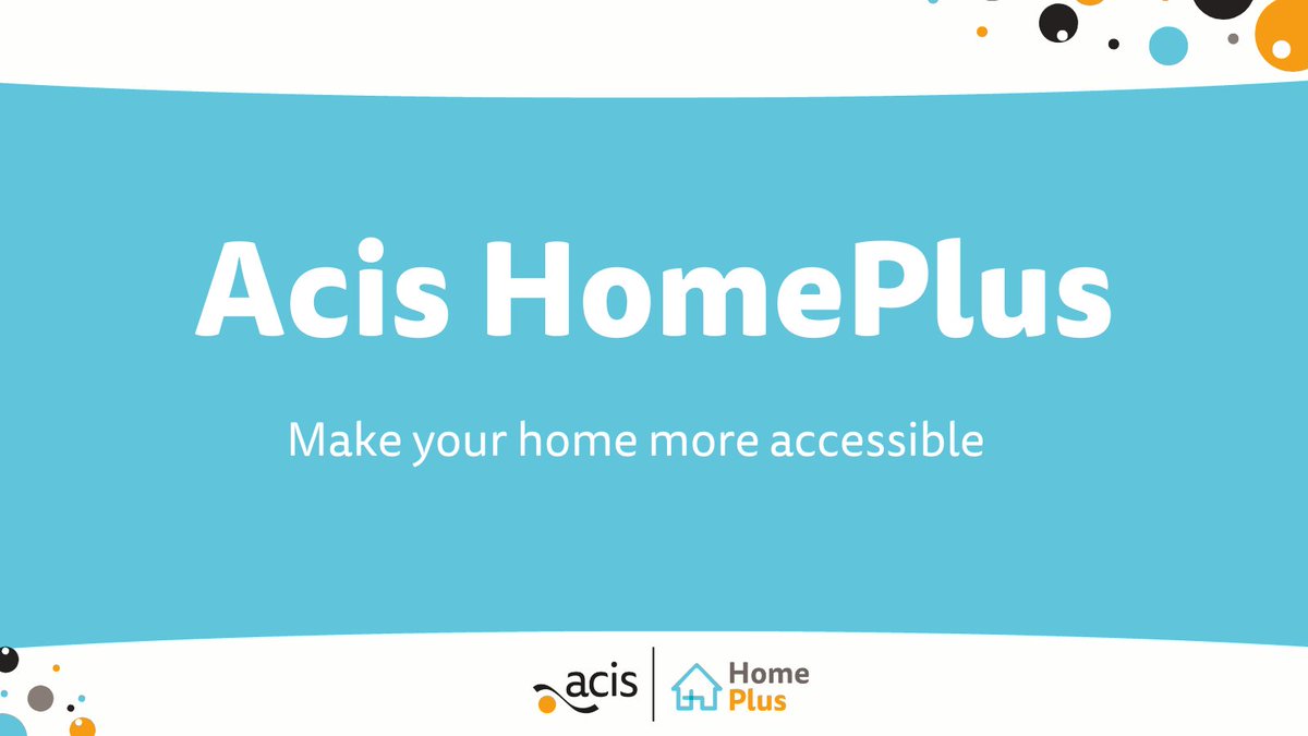 The proportion of people who are physically inactive increases with age.

Make sure your home works for you, so that you can continue living in the home you love for longer.

Can we help? Contact us today for a quote: acisgroup.co.uk/homeplus/get-a…
