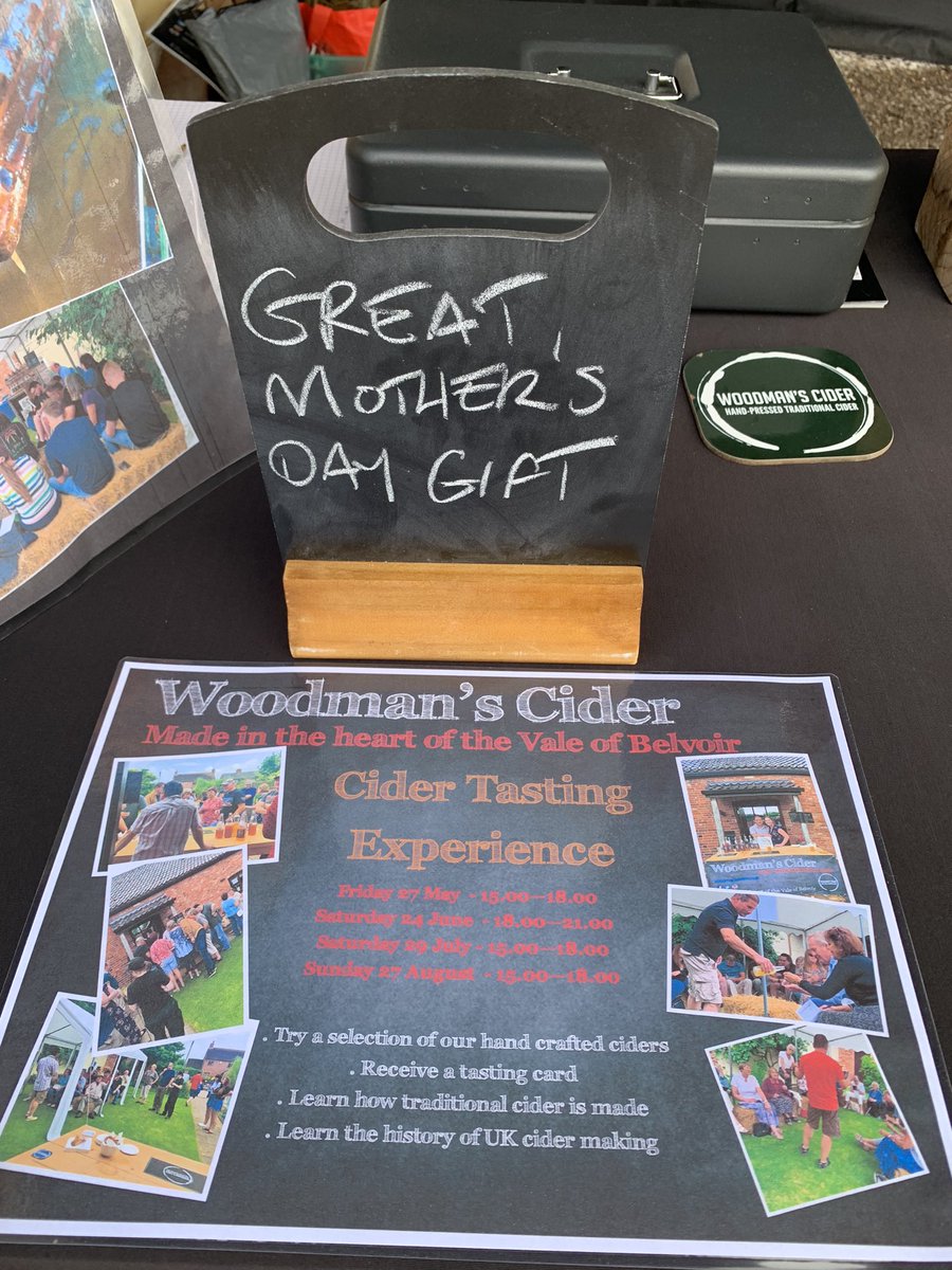 CiderWoodman's tweet image. Treat your Mum to a bouquet of cider this Mother’s Day! You can find us at Markets at The Unicorn Hotel #cider #Gunthorpe #propercider