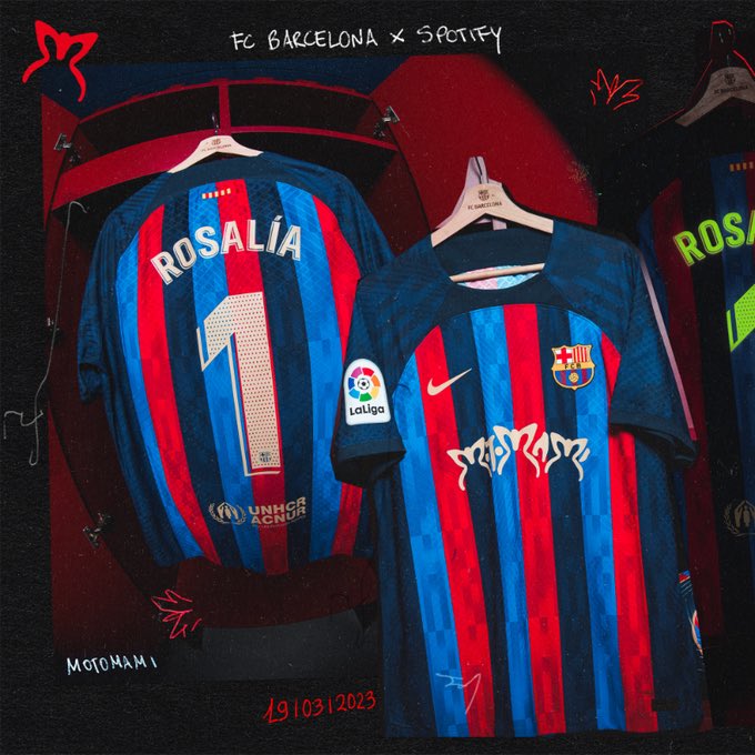 🏍️ SORTEO INTERNACIONAL 🏍️

Hoy es "El Clásico" y queremos celebrando a lo grande sorteando 3 camisetas del FC Barcelona x Rosalía.

Para participar dad RT a este tweet y seguid a <a href="/Ctinfo_17/">Ctinfo_17</a> Y <a href="/MOTOMAMlTOUR/">MOTOMAMI TOUR</a> 

Suerte, anunciaremos ganadores el día  23 de Marzo 🍀