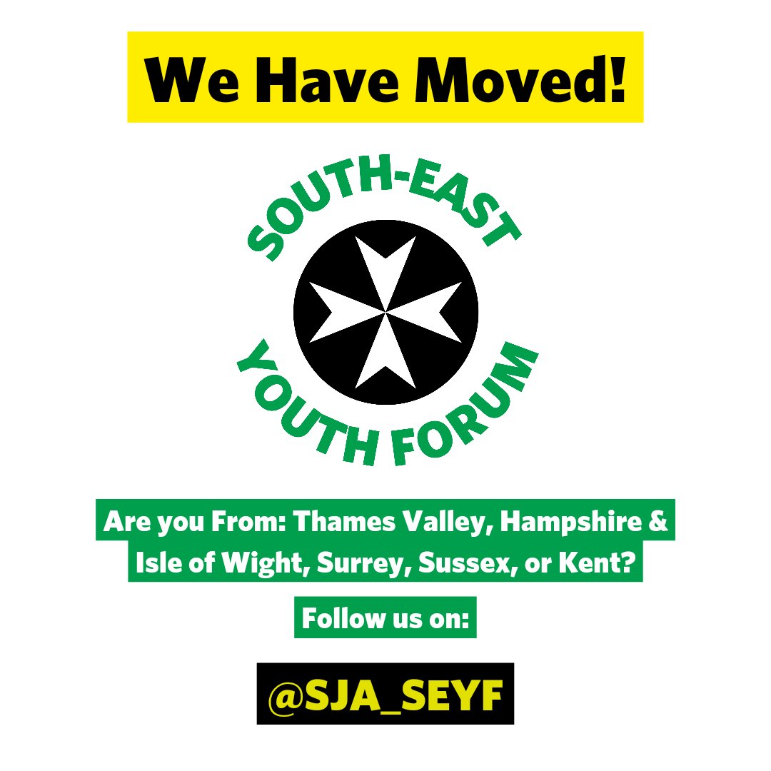 Are you from south east region? We have moved! Follow us on @sja_seyf and use #ExtraordinarySouthEast to engage with us!

#AmazingLSYF #mysjaday