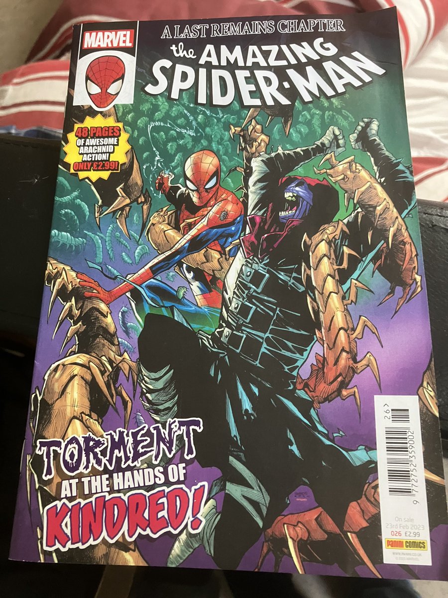 Mike_J_Lord's tweet photo. #MarchReading 11) Amazing Spider-Man 26 by Nick Spencer, Matthew Rosenberg, Federico Vicentini, Mark Bagley &amp;
John Dell 
Reprints ASM 52LR and 53, Last Remains parts 3 &amp; 4 https://t.co/TBLgFnPcuO