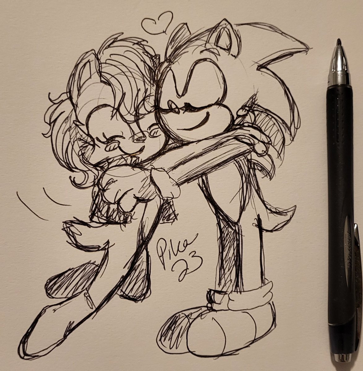 The besties of all time #sonally #sallyacorn #rallyforsally #sally4all #SonicTheHedgehog #satam #archiesonic #Sonally