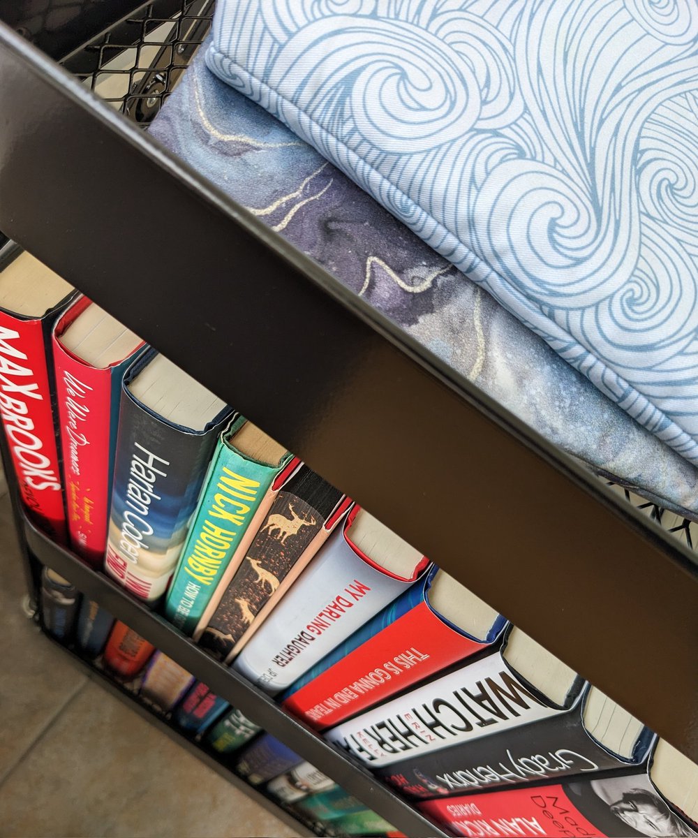up2latereading's tweet photo. Who needs flowers for Mother's Day when you can get a book cart! Thank you so much to my sons as my shelves and existing cart are overflowing!
#bookcart #BookTwitter #booktwt #uptoolatereading https://t.co/uysFx7EByg