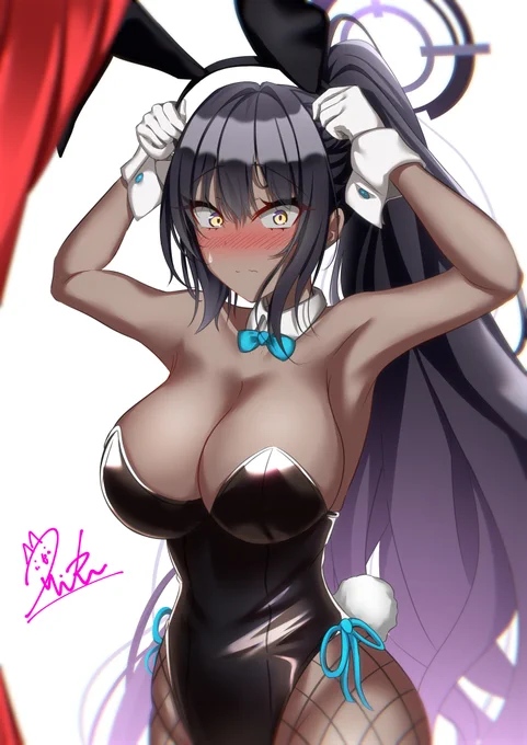 ブルアカ カリン(バニー)#ブルアカ 