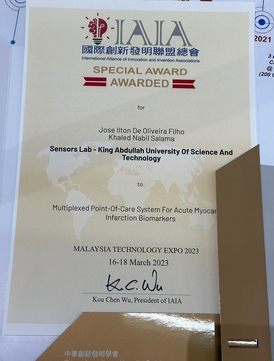 khaled salama (@knsalama) on Twitter photo <a href="/cemseKAUST/">KAUST CEMSE</a> <a href="/KaustResearch/">KAUST Research</a> <a href="/AMPM_KAUST/">AMPM_KAUST</a> <a href="/Ilton104/">José Ilton</a> just won the Gold Award in the Healthcare category and also a special award from the International Alliance of Innovation and Invention Associations at the International Innovation Awards at the Malaysia Technology Expo 2023. <a href="/cemseKAUST/">KAUST CEMSE</a> <a href="/KaustResearch/">KAUST Research</a> <a href="/AMPM_KAUST/">AMPM_KAUST</a> <a href="/Ilton104/">José Ilton</a> just won the Gold Award in the Healthcare category and also a special award from the International Alliance of Innovation and Invention Associations at the International Innovation Awards at the Malaysia Technology Expo 2023.