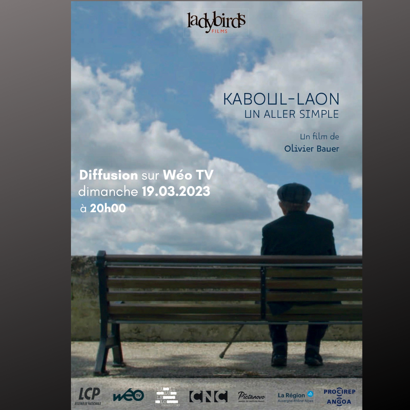 LadybirdsFilms's tweet photo. Diffusion du documentaire KABOUL-LAON, UN ALLER SIMPLE d'Olivier Bauer, dimanche 19 mars à 20h sur Wéo TV - soirée Docu du dimanche. Bon film! 
#LadybirdsFilms #Wéotv #Documentaire #Interprètes #Intégration #Kaboul #Laon
https://t.co/PaAX3Ry0dy

https://t.co/9jsLNQYrnC https://t.co/6AmHsWDTve