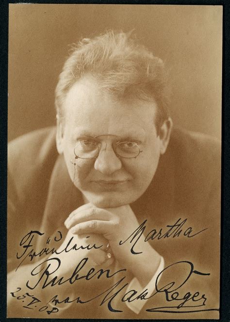 German composer Max Reger b 150 years ago today! Wise thought: 'Bach is the beginning and end of all music.' And more - er - earthily (sorry), to a critic: 'I am sitting in the smallest room of my house. I have your review before me. In a moment it shall be behind me.'