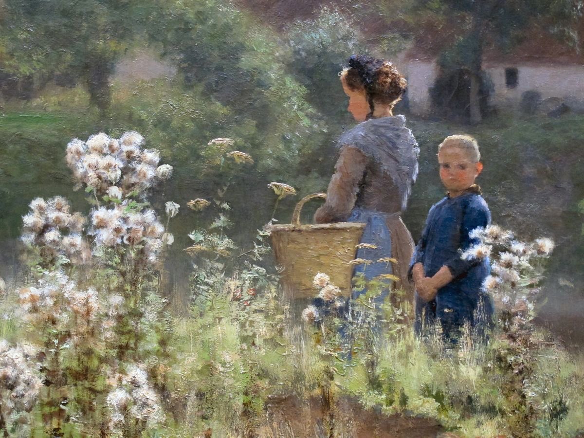 Hoy hace un día perfecto para recordar la obra de un gran pintor belga que me gusta especialmente: Emile Claus (Sint-Eloois-Vijve, 1849-Astene, 1924), conocido por desarrollar lo que se conoce como “luminismo belga”, un estilo distintivo del impresionismo.

👇🏻Abro hilo.