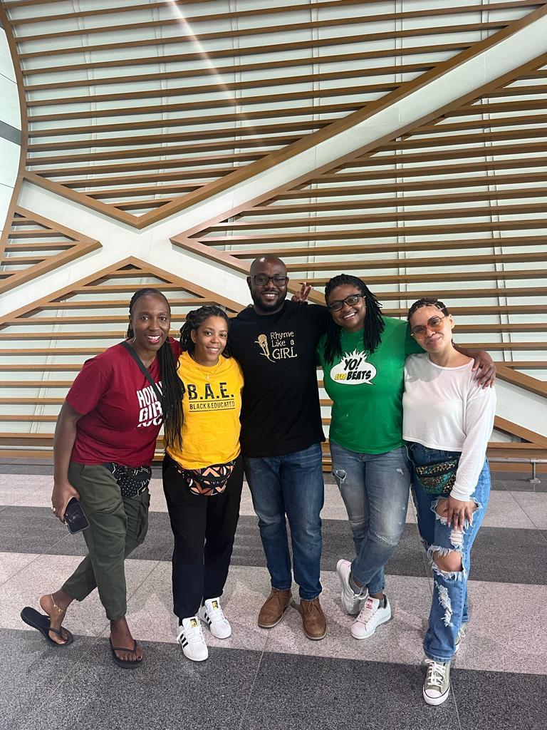 @USEGfreestyleshow

“Yesterday I was clever, so I wanted to change the world. Today I am wise, so I am changing myself.” ― Rumi.

<a href="/RhymeLikeAGirl/">Rhyme Like A Girl RLAG</a>
Departure time; however, this is not a goodbye but a see you soon. Cameroon is waiting 

#RhymelikeAgirl #Malabo #Equatorialguinea