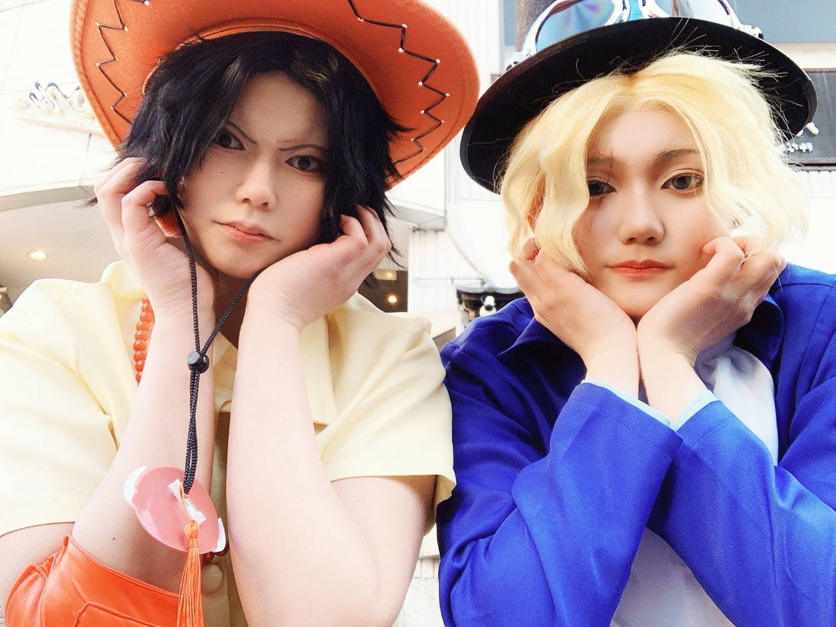 ※cosplay※
onepiece      🔥・🎩

仲良くお写真📸

🎩⇨@ku_xxx1125 

#ミヤオリ
