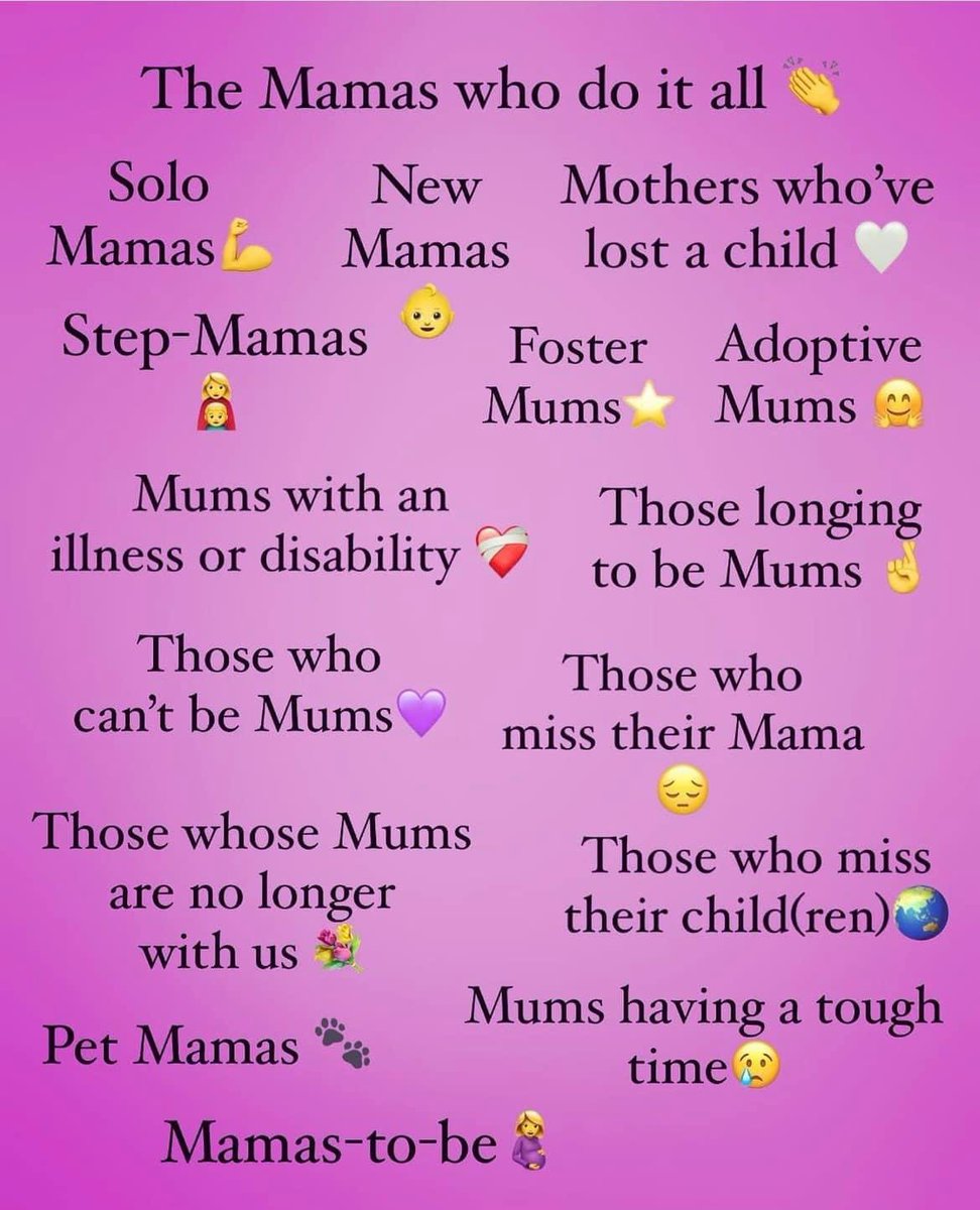 Happy Mothers Day to you all…. 💗 From the SMiLE Gang 💗