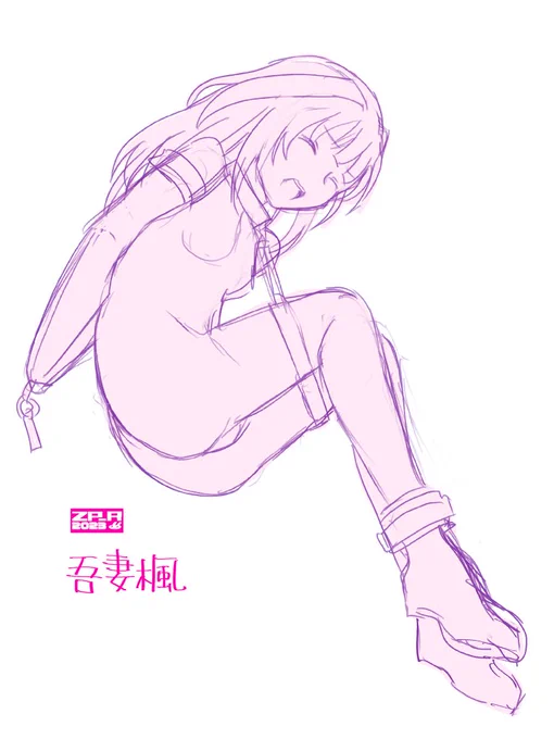#今月描いたラフを晒そう 