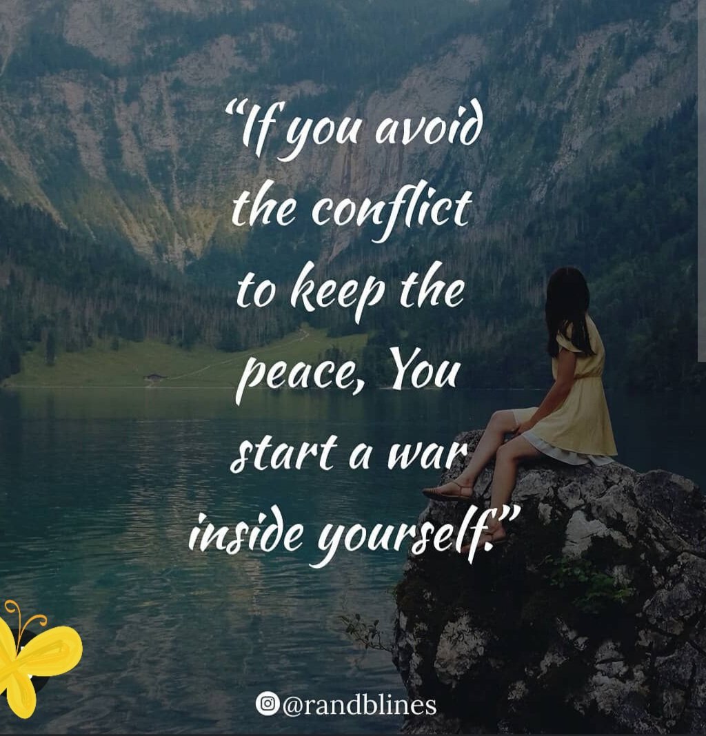 Conflict can be an opportunity for growth. When we keep things inside, we are not speaking our truth. Self-expression is an underrated skill. #pdsl #leadership @patriciamannixm <a href="/Leaders_SoE/">UL_ELLA</a> <a href="/niamhickey/">Dr. Niamh Hickey</a>