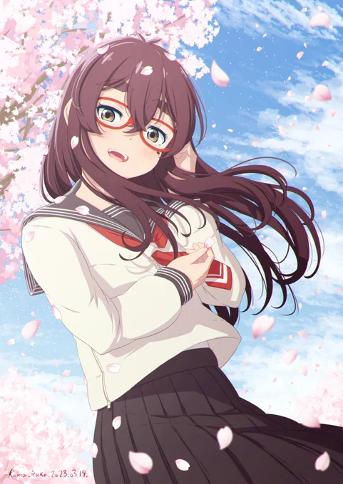 桜少女 #荻原玲奈 