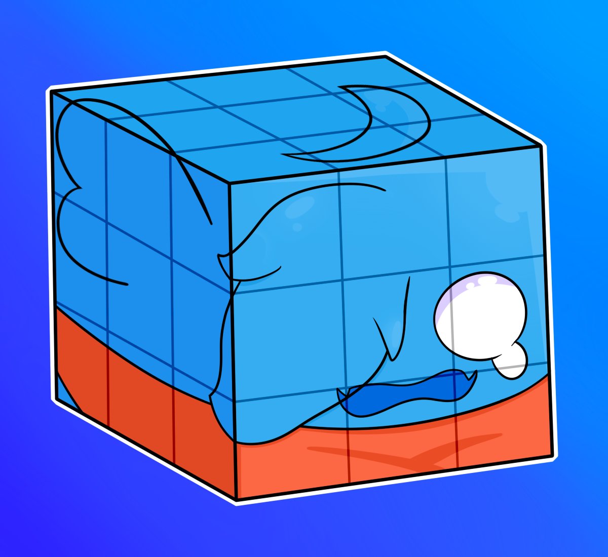 The <a href="/creamslug/">Cream</a> cube is the best slime cube. A lil' scramble would be nice~