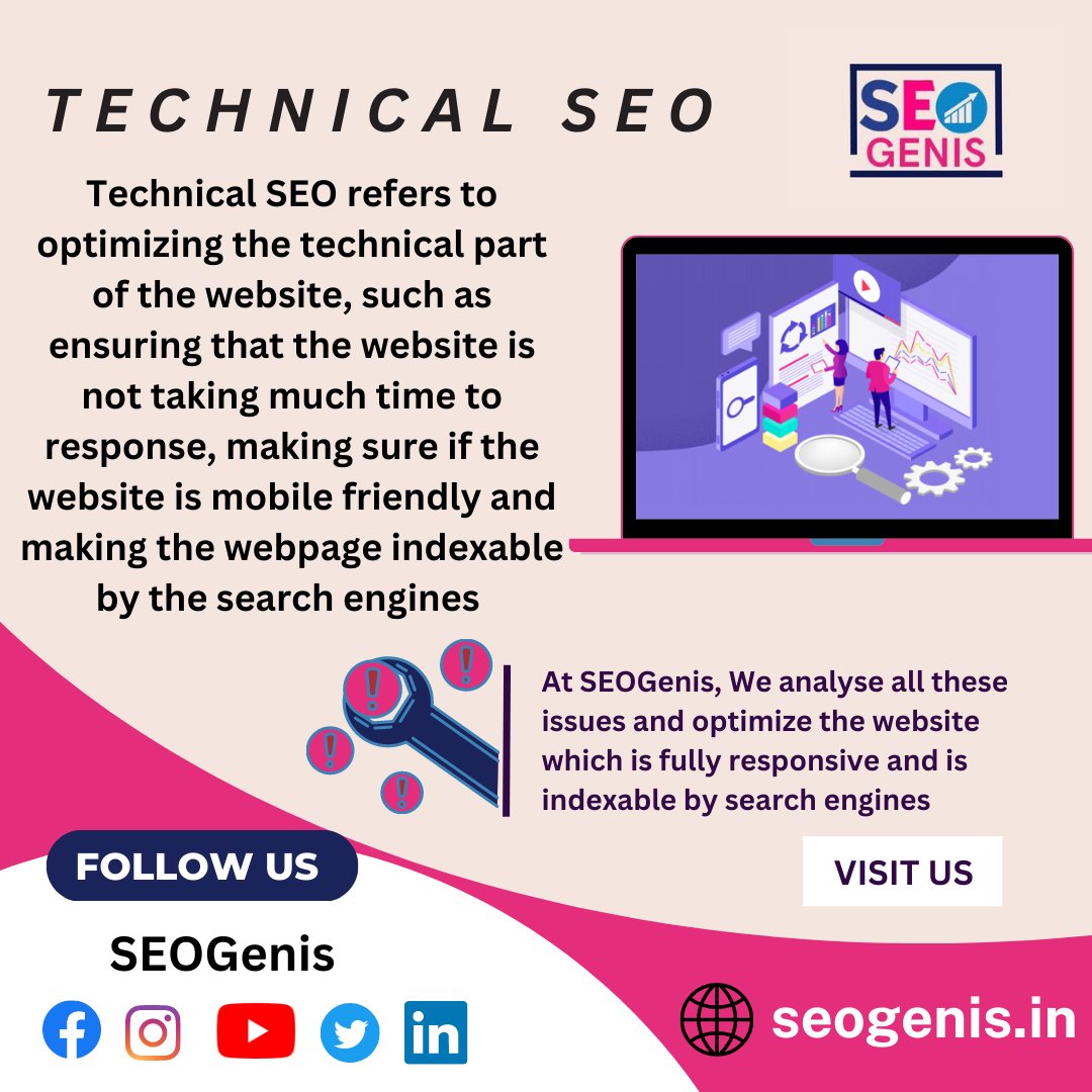 DigitalFatimah's tweet photo. Technical SEO is an important part of SEO without which a website will not rank in the search engines. Get this amazing service from SEOGenis.
Mail us: seogenis@gmail.com 
Visit us: https://t.co/Jnb6Mm53Zc
#technicalseo #seo #SEOGenis https://t.co/JdIcGq1321