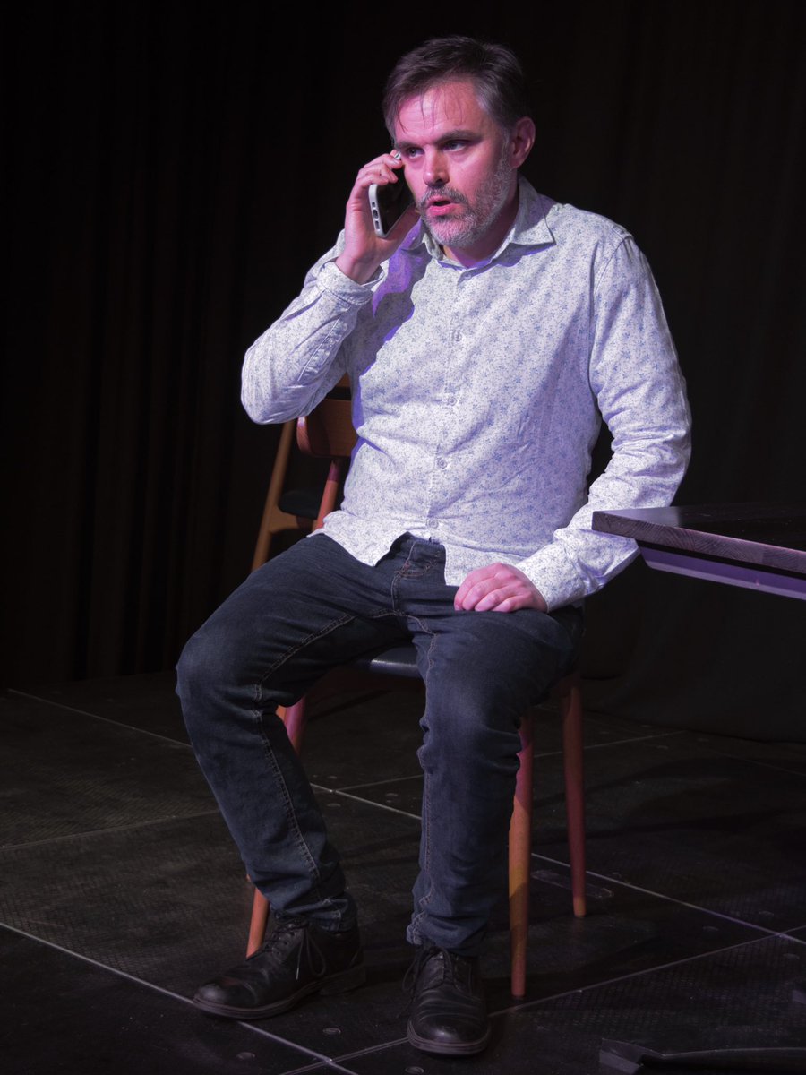 Brandon_Actor's tweet photo. Thank you to all who watched ‘29 Internet Dates Part 1’ @OSOArtsCentre . It was an absolute joy. Photo by Paddy Gormley #theatre #osoartscentre #newwriting #entertainment #plays #dating #internetdating #actorslife #actor https://t.co/C5rCQuvFKt