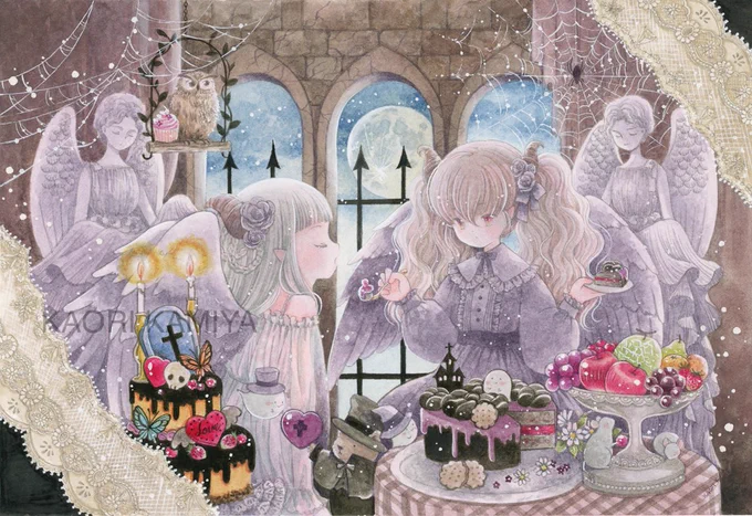 透明水彩でいろんな世界を描きたいです。 #この際だからフォローしてみませんか 