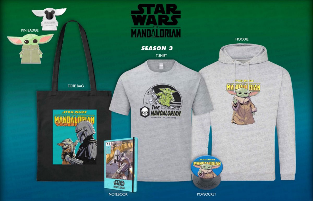 hoy por el dia del padre, especial directo con papa Suja🥸

hablaremos de la nueva temporada de #Themandalorian 

además, sorteo todo lo que véis en la imagen, solo tienes que:
dar RT 🔁 
seguir a <a href="/DisneyPlusES/">Disney+ España</a> ✅
comentar con #Themandalorian ✅