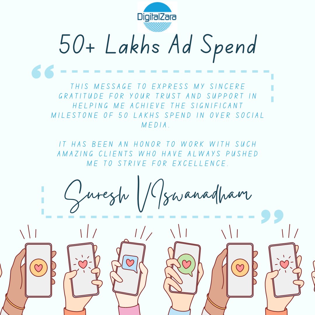 sureshviswanadh's tweet photo. I hope to continue our partnership &amp; work together on many more exciting projects in the future. Once again, thank you for your unwavering support, look forward to continuing this journey with you all.
#SureshViswanadham #digitalmarketing #DigitalZaraLLC #Florida #SMM #Hyderabad https://t.co/Er1bxpjKWL