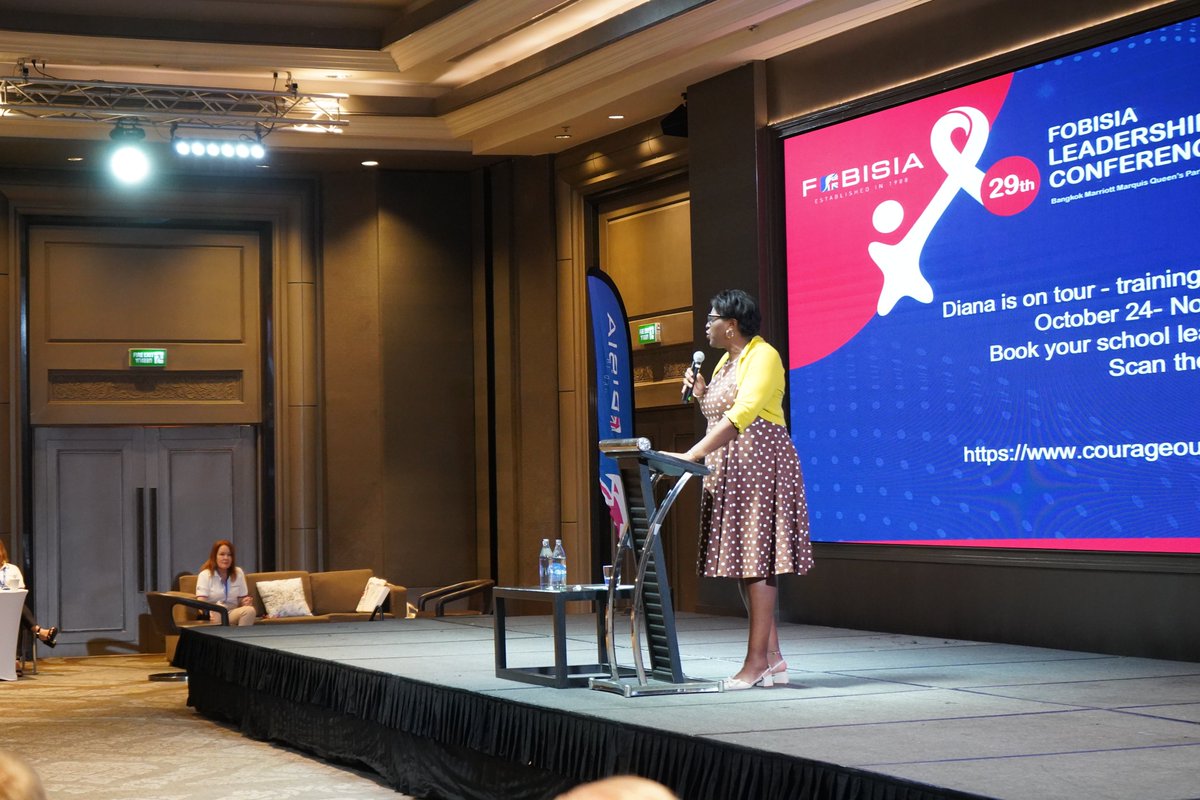 That's a wrap!
Our final keynote speaker - @diana_osagie closed the conference with a bang! A marvellous end to brilliant 2 days of learning, collaborating, networking, and reconnecting with colleagues and friends.
#FOBISIA #LeadershipConference #ReconnectingResilientLeaders