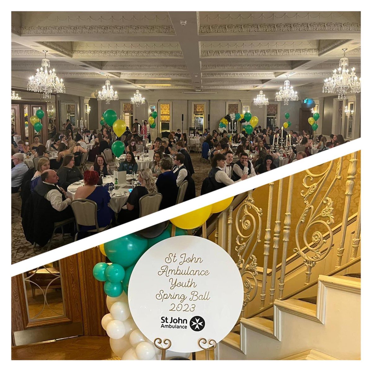 paramedicdarren's tweet photo. Fantastic night last night at @GalgormResort for @sjani_youth Spring Ball, with almost 200 cadets and youth team volunteers in attendance from across Northern Ireland. Well done to @MattsvRob for organising such a great event! https://t.co/aqxNQa8xEU