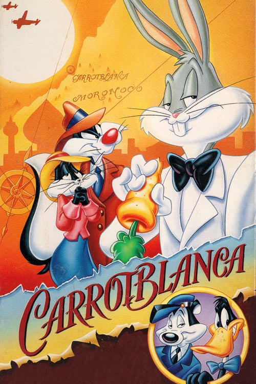 TCMComingUp's tweet photo. #ComingUpOnTCM
CARROTBLANCA (1995) #GregBurson #JoeAlaskey #BobBergen
Dir.: #DouglasMcCarthy 4:48 PM PT
Bar owner #BugsBunny is neutral in war until he falls for the wife of the leader of the resistance.
8m | Animated Short | TV-G
#TCM #TCMParty https://t.co/v7d6zFGPJD