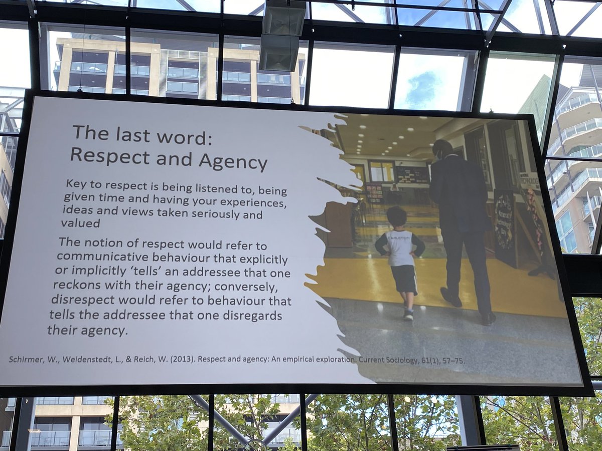 Go beyond voice, choice and ownership; build a shared understanding of agency, keeping in mind agency comes with responsibility…thanks Dr Marcia & @Monitasen #IBGC2023 #honourthyself #respectothers