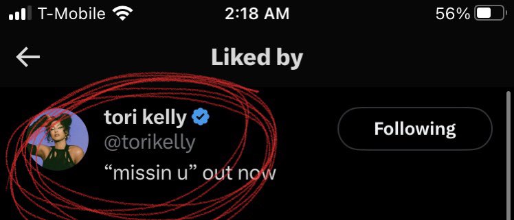 terryallyncole's tweet photo. btw this just happened & im freaking out✨i am just so proud of you. thank you for never giving up on YOUR dreams baby girl. we STAND by you every step of the way💯 @torikelly #missinu #newmusic #stantk #stantorikelly STG im gettin’ this FRAMED!👏🏼 https://t.co/5FSQjI3vso