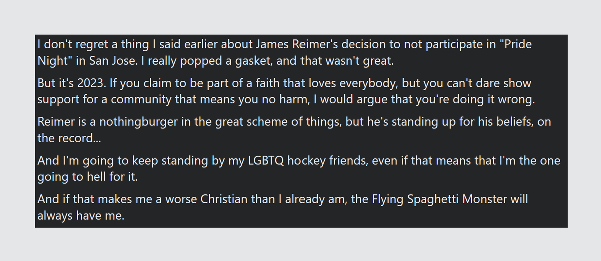 georgemalik's tweet image. There's always another Tweet when it's me. 

Goodnight.