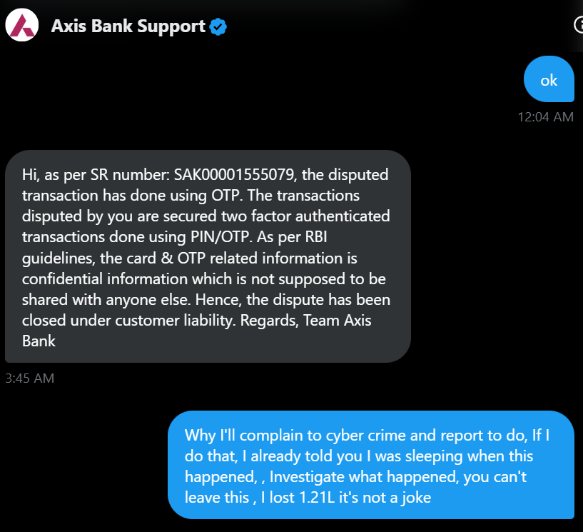 Report24India's tweet photo. @rbi @uppolice @cybercrimeindia 
Is there anyone who can help me? also, I didn't get any call or response from cybercrime or near the police station, what should I do? https://t.co/5aLl76wMnO