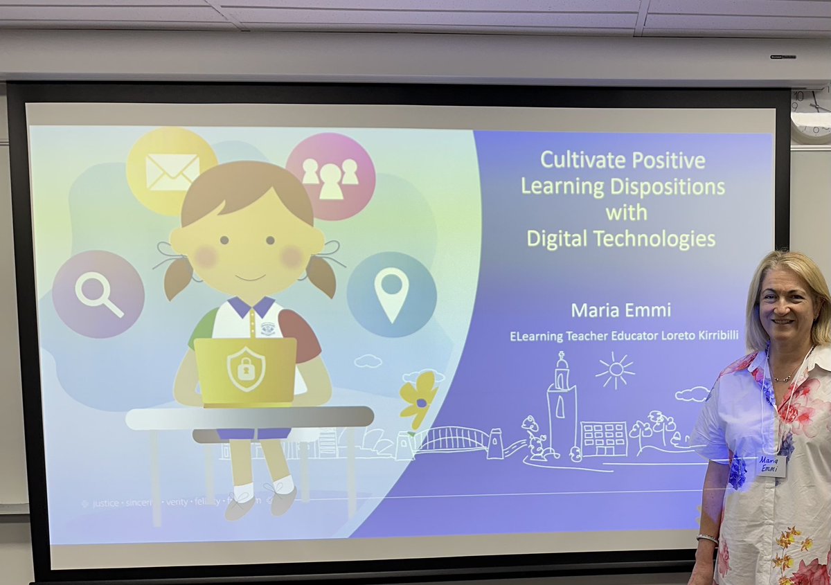 2 days learning & connecting @ICTENSW conference. Excited to present the collaborative work with @AAnagnostu in developing Interschool STEM TECH Challenge days & to present on cultivating positive learning dispositions with digital technologies #edtech #k12