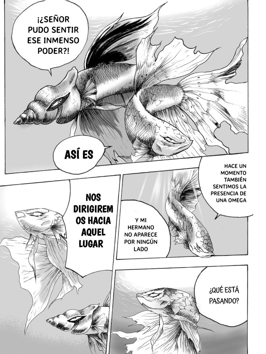 Samuel76547864's tweet photo. #Manga Battle Fish 
Link:https://t.co/shy3uYkBRB

#onepunchman182 @NEBU_KURO #Mangaplus https://t.co/kPeYqMLvXI