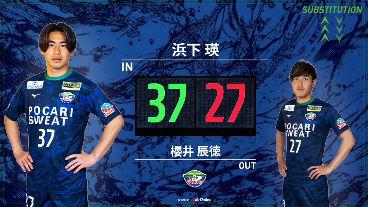 徳島ヴォルティス　櫻井辰徳　ユニフォーム 徳島ヴォルティス 櫻井辰徳 ユニフォーム