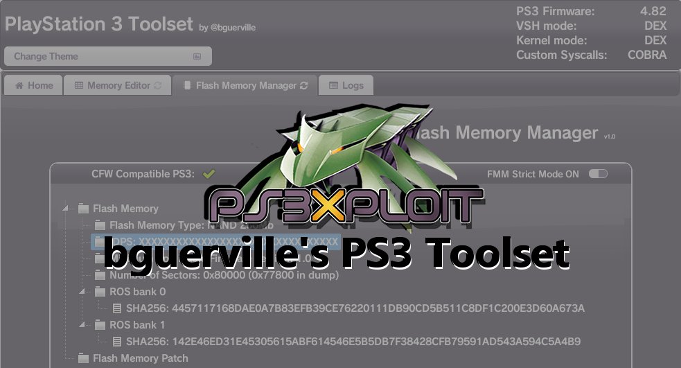 PSX-Place on X: It's OFFICIALLY Back Online with a new official website.  >>  OFFICIAL bguerville ps3 toolset is back online  (4.80 - 4.89 Support) 4.90 support in testing and will be