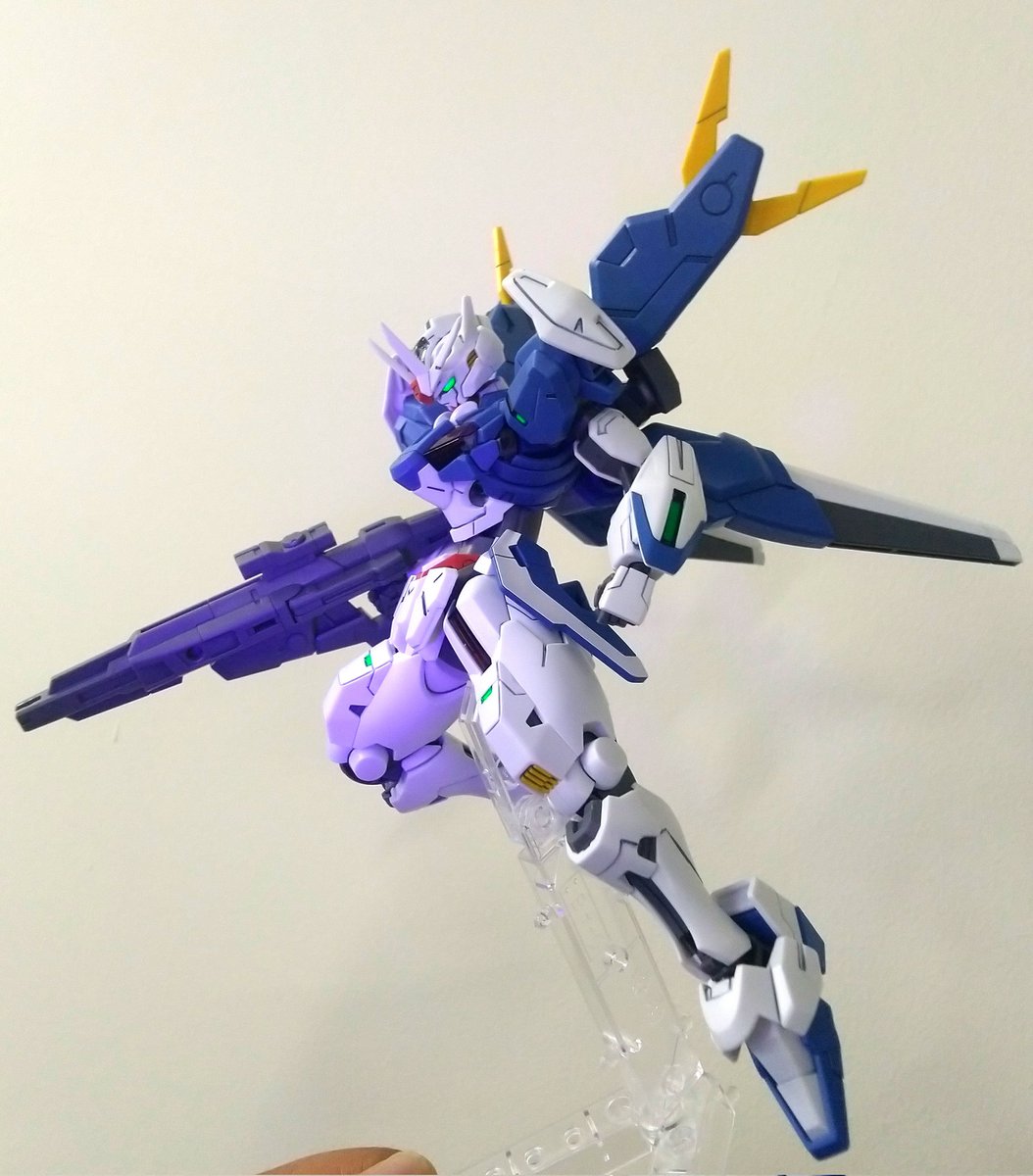 sci_modeler's tweet photo. XVX-016RN Gundam Aerial Rebuild. I love the mix between blocky and streamline looks of the original Aerial. Anyway, the stickers are pretty annoying. #gundamaerialrebuild #ガンダムエアリアル改修型 #TheWitchFromMercury #水星の魔女 https://t.co/IW61xZhLin