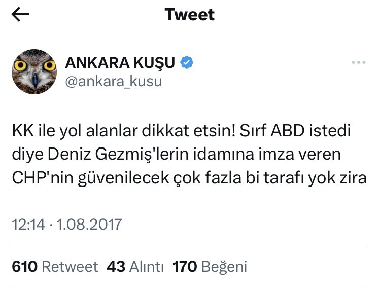 ILunkaya's tweet photo. @ankara_kusu https://t.co/4mdRYJcyem