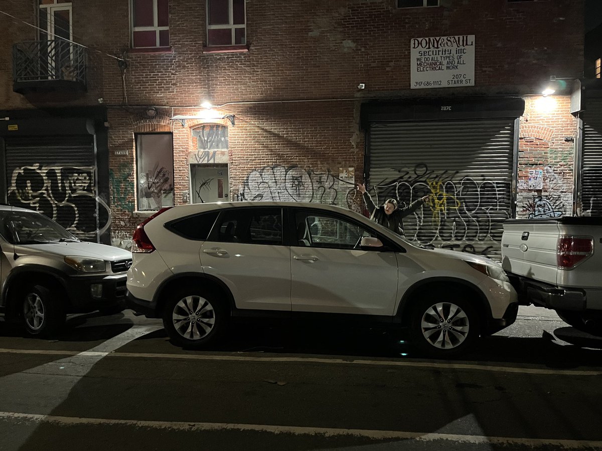 Bend the knee, peasants, I am your parallel parking queen