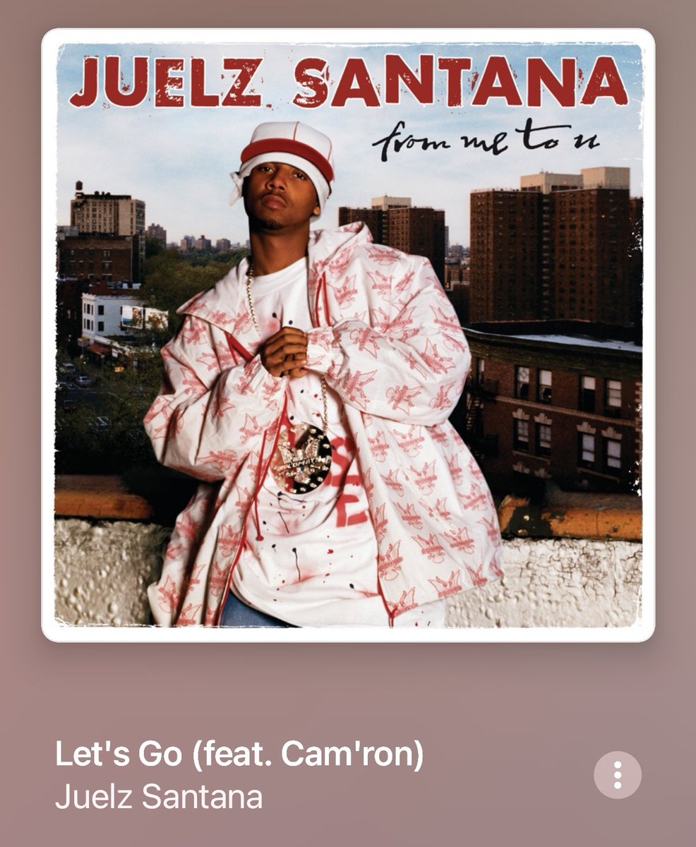 HH_UltimateTeam's tweet photo. -
On commence la journée avec cette pépite de JUELZ SANTANA & CAM'RON 🇺🇸
Le sample du #LetsGetInOn de Marvin Gaye c'est toujours une bonne idée 🍯 https://t.co/HUFlV8TzLR
