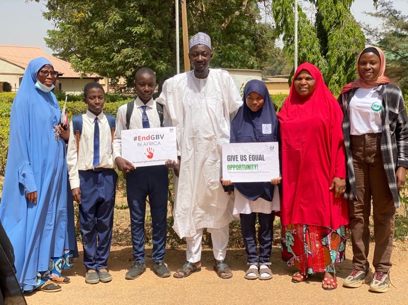 SH__Foundation's tweet photo. On our day two of activism, we visited Demonstrations Secondary School and had an interesting conversation around Gender Based Violence and how its can affect women of all age and class. 

we also explored some of the way we can work together to create safe environment for women. https://t.co/Q8qfiv6Un6
